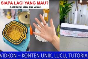 3500 Video Konten Produk Barang Unik & Alat Rumah Tangga + Link Supliyer di Shopee