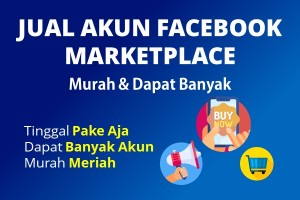 Jual Akun Facebook Marketplace Fresh Murah