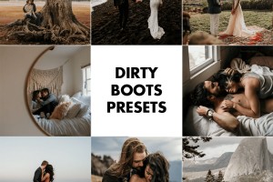 Dirty Boots and Messy Hair Lightroom preset 