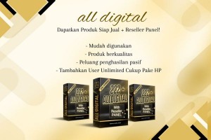 All Digital 220+ Jual Kembali Plus Reseller Panel