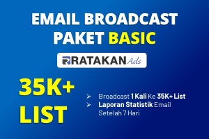 Email Broadcast Ads Paket BASIC