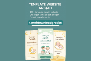Download Gratis 100+ Template Website Aqiqah Wordpress Elementor
